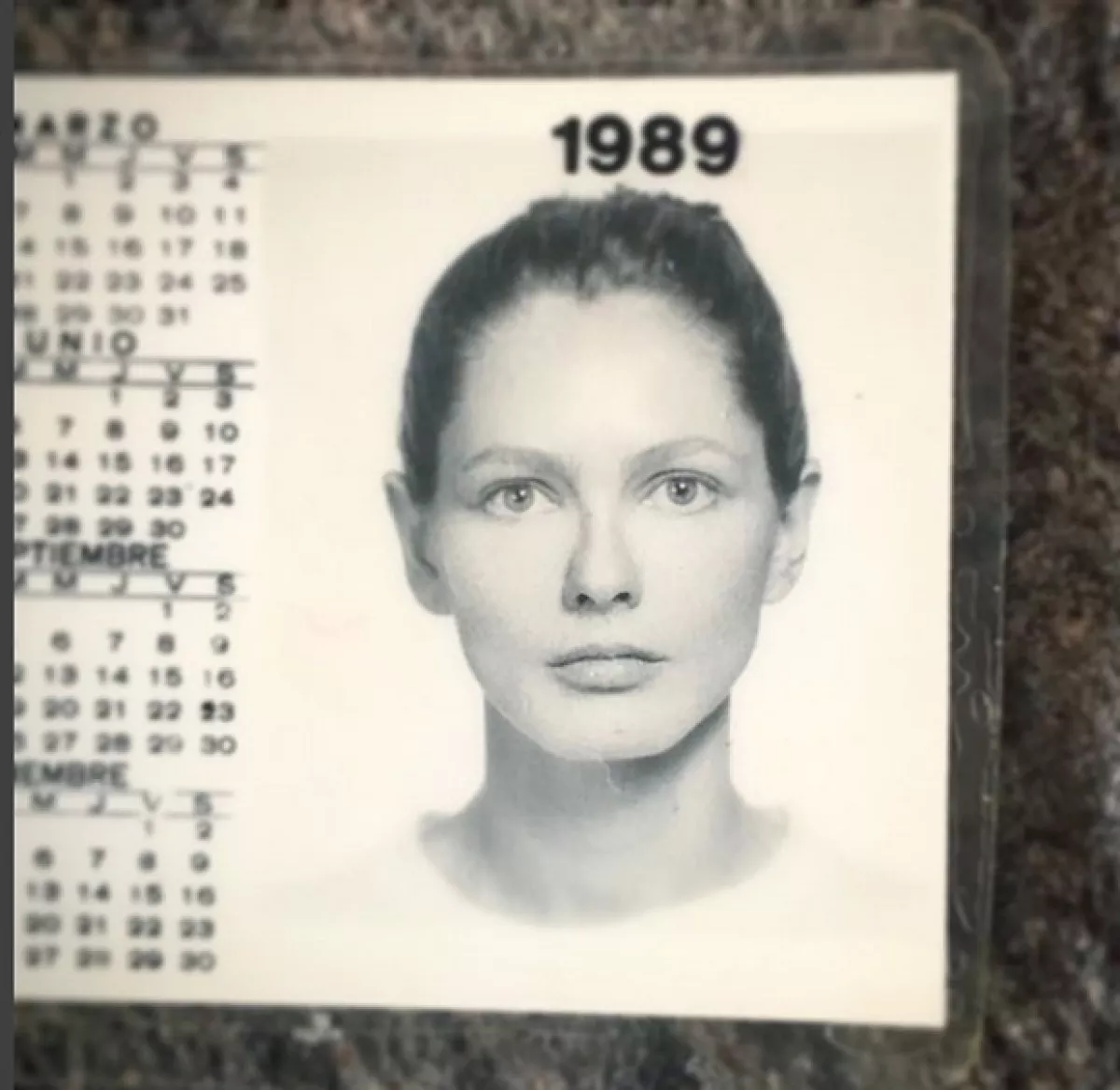 Así lucía Rosario Ochoa en su juventud.