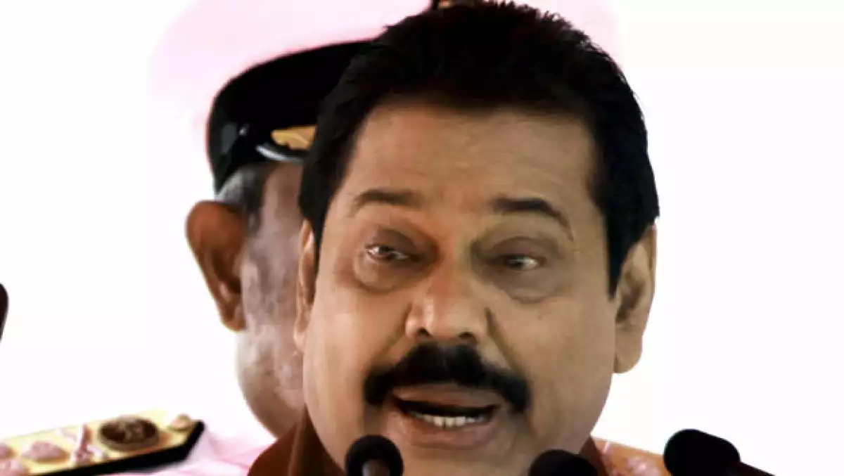 Mahinda Rajapaksa, presidente de Sri Lanka, enfrentó a los rebeldes tamiles
