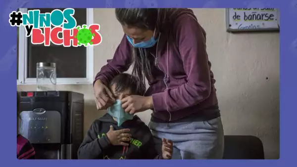 Migrantes se previenen contra el COVID-19