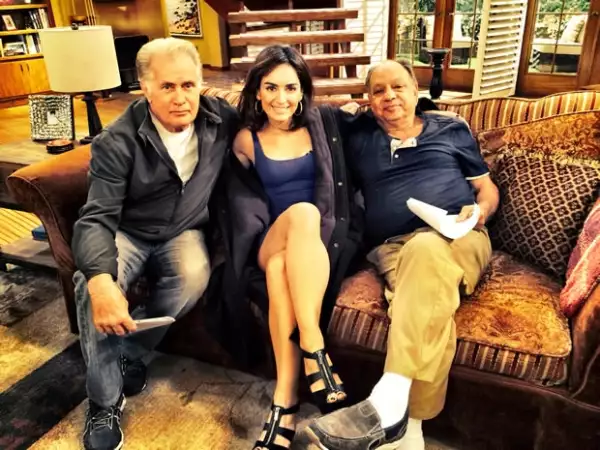 Ana también actuó al lado del papá de Charlie, Martin Sheen.