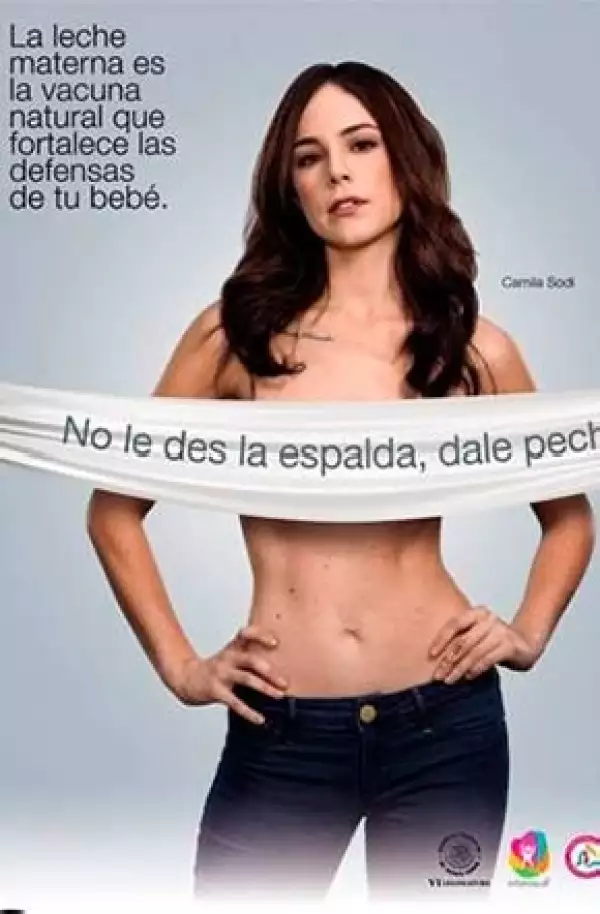 La actriz se deslindó de la campaña en la que también aparecen Cecilia Galiano y Maribel Guardia.