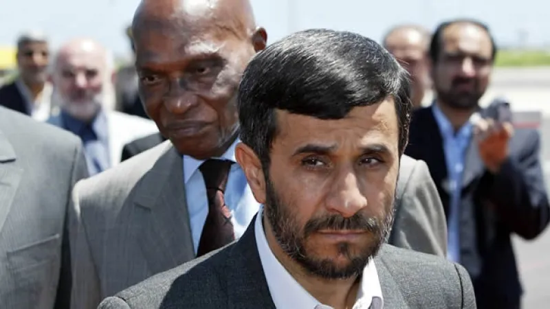 rostro del presidente de iran