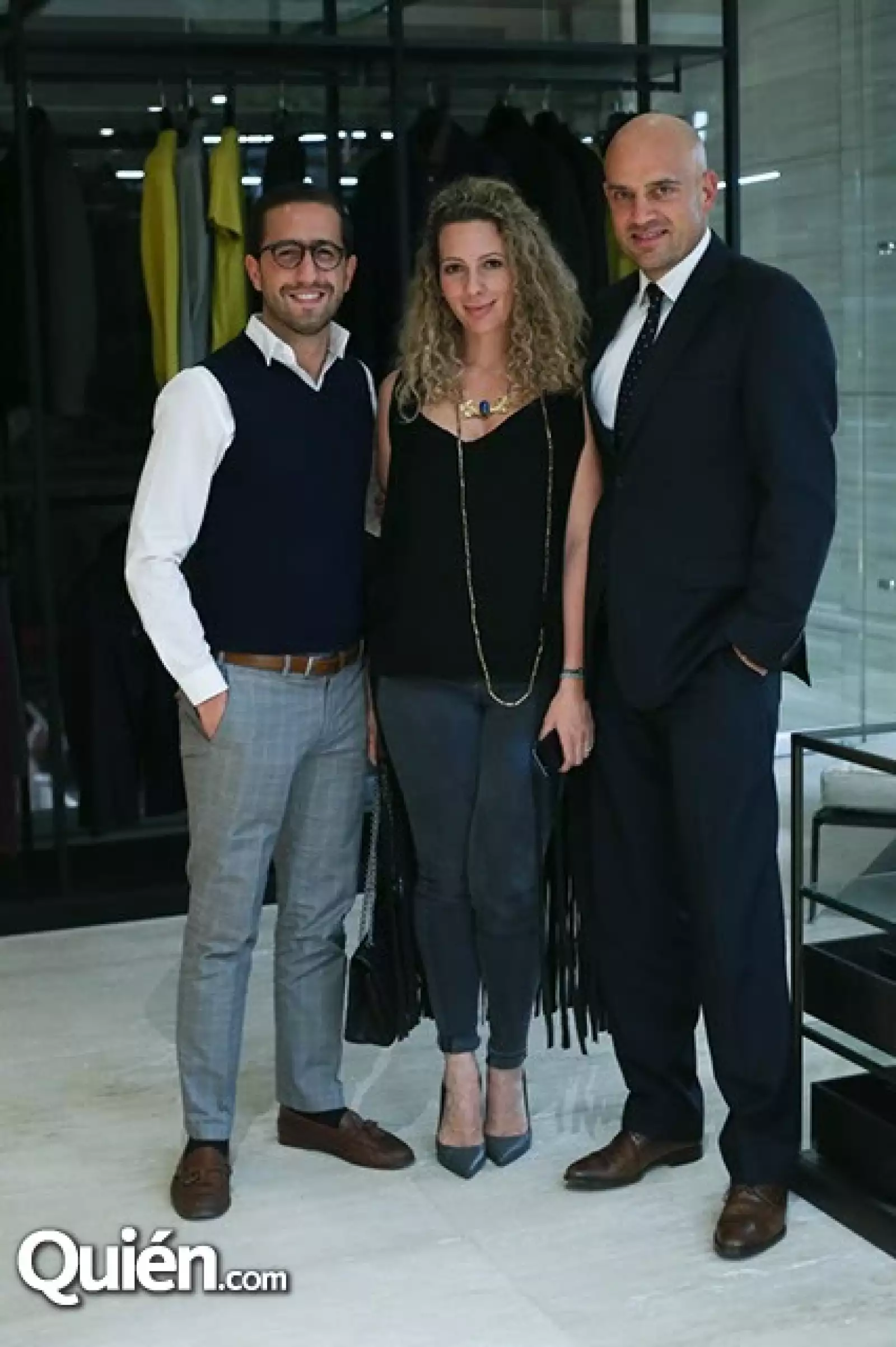 Patricio Desentis,Zarina y Manuel Rivera