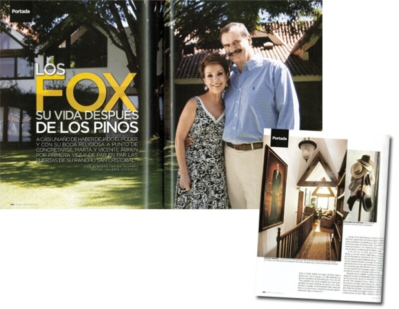La entrevista y fotos de Vicente Fox se publicaron en la revista Quién, edición 149 (Sept. 2007). Fotos: Valeria Ascencio/Texto: Alberto Tavira (Retoque digital: Areli Sánchez)