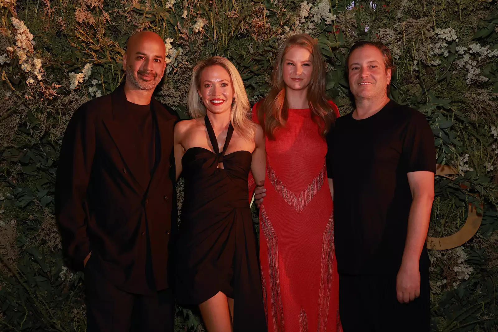 Pavan Pardasani, Jennifer Chachkes, Kacie Pardasani y Larry Chac