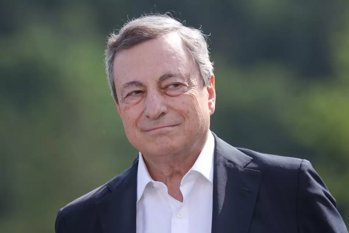 (El primer ministro italiano, Mario Draghi)