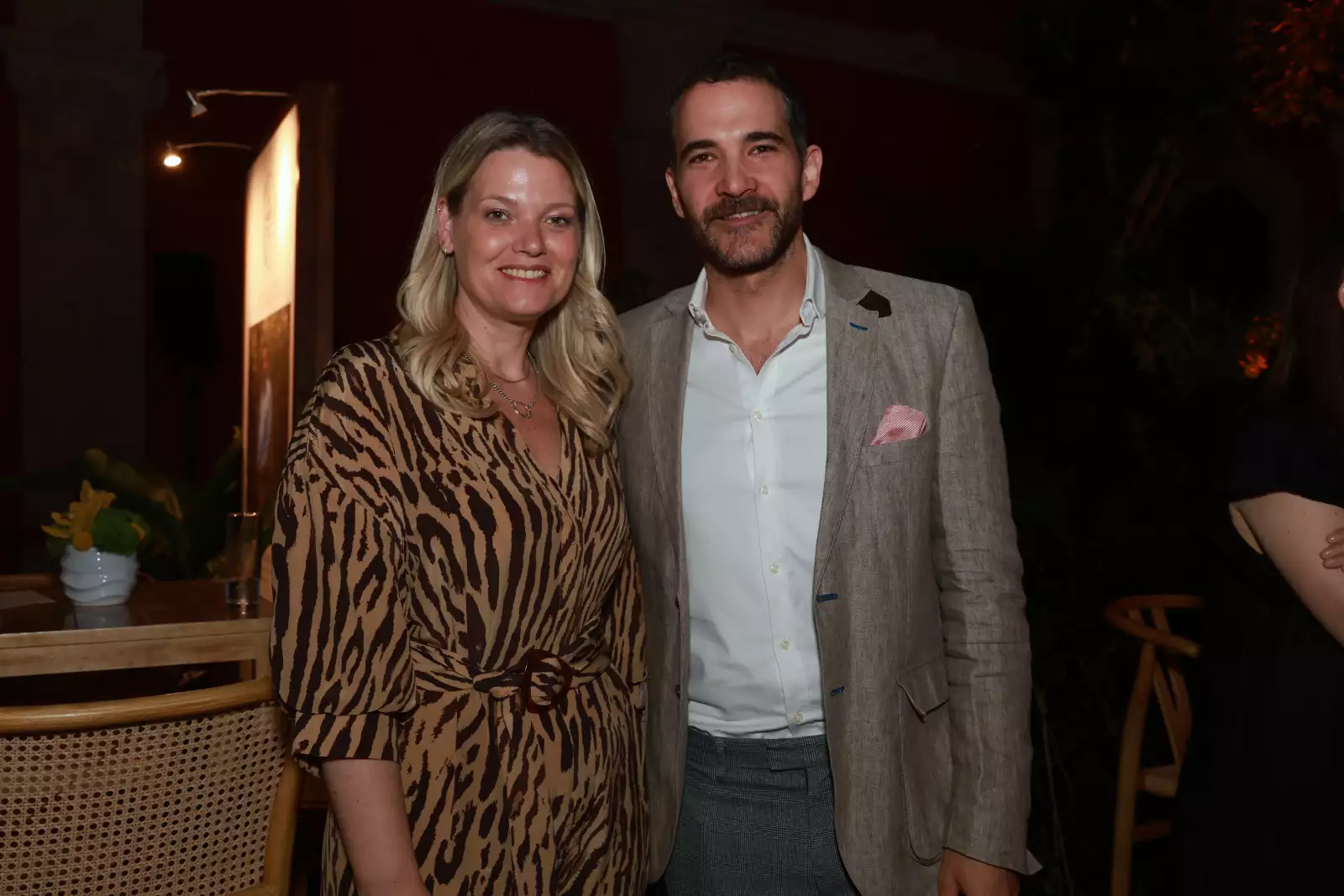 Sylvia Smith y  Juan Acevedo