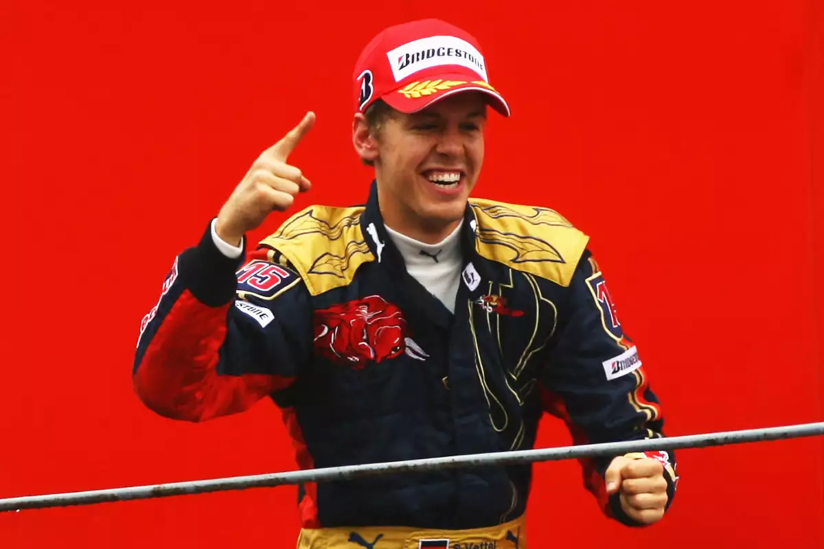 sebastian vettel italia 2008