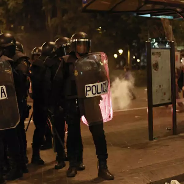 El Congreso estuvo fuertemente custodiado por más de 1,300 policías.