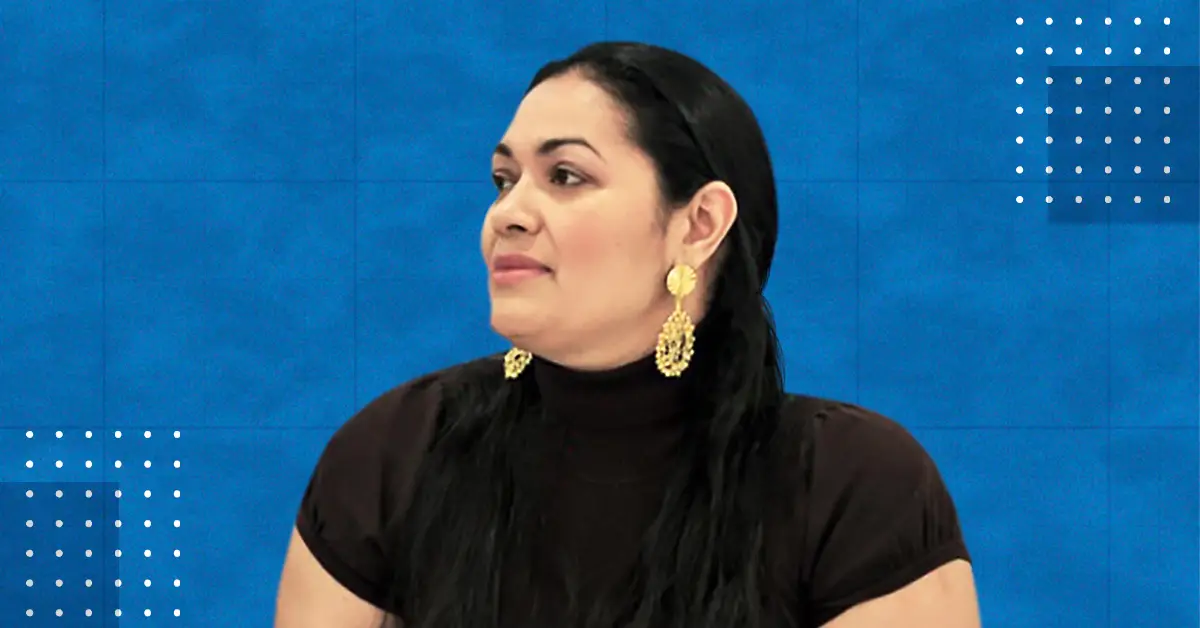 Claudia Juana Rodríguez de Guevara, presidenta interina de El Salvador.