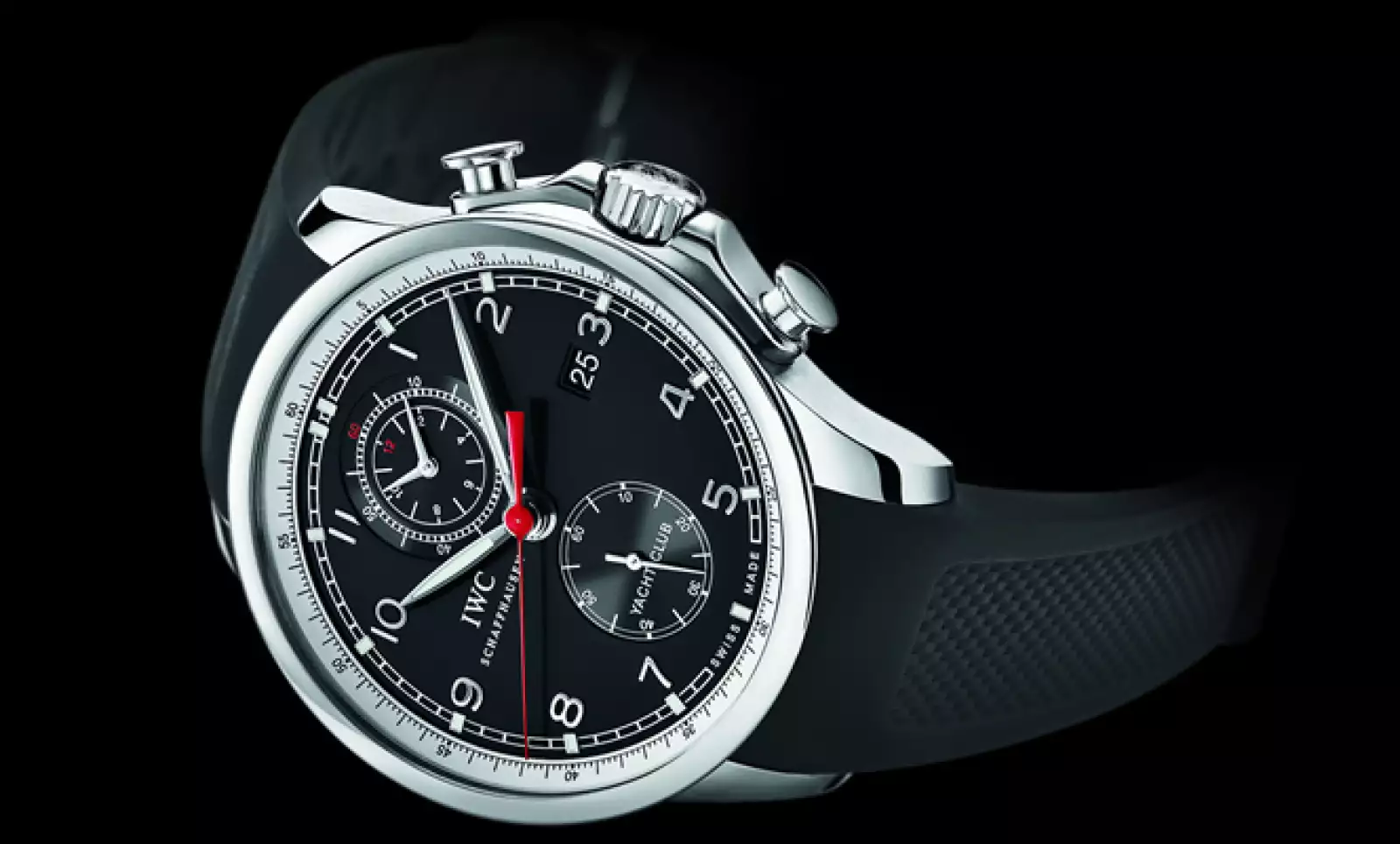 El Yacth Club Chronograph es la primera versión deportiva dentro de la gama Portugués, con un calibre de manufactura 89360.