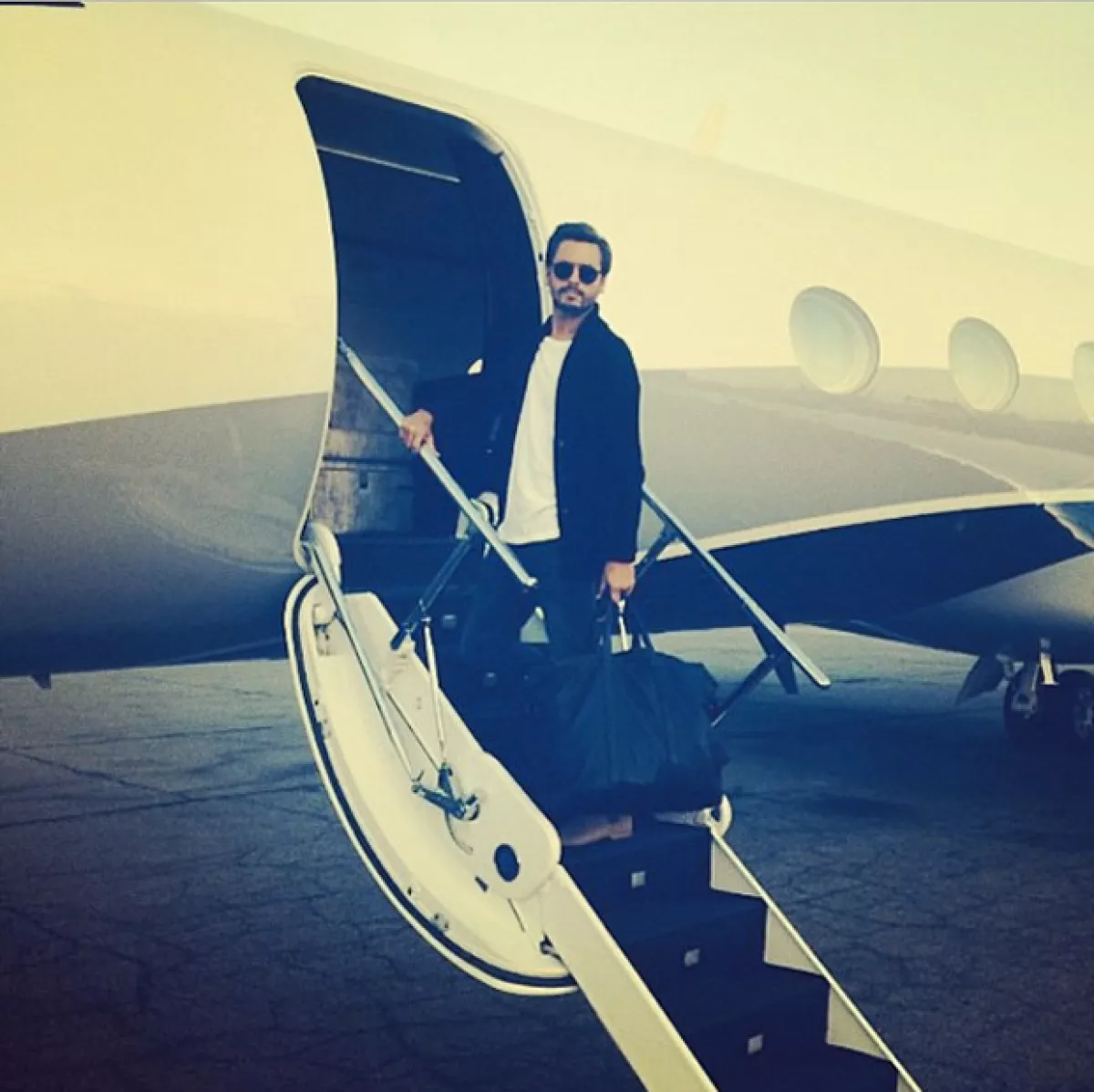 Con esta imagen, Scott Disick dio a entender que dejará de estar ingresado en rehabilitación por sus adicciones.