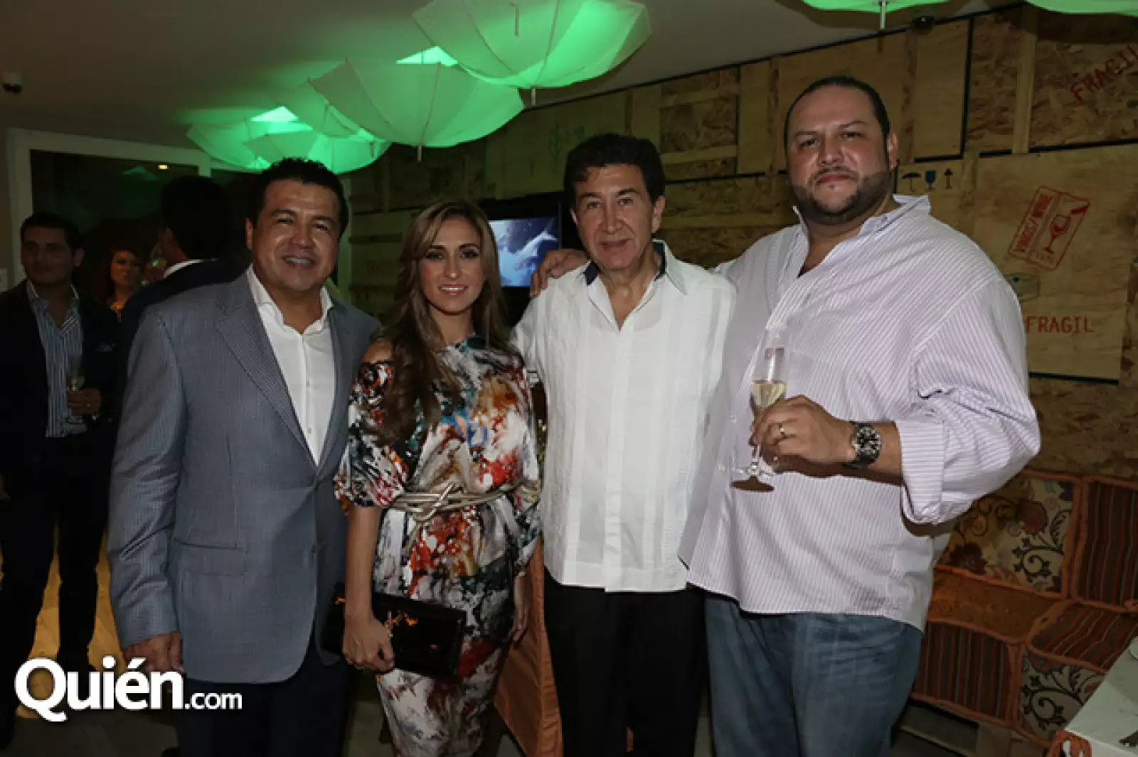 Victor López,Alejandra de la Fuente,Héctor Yunes y Otto Monsivais
