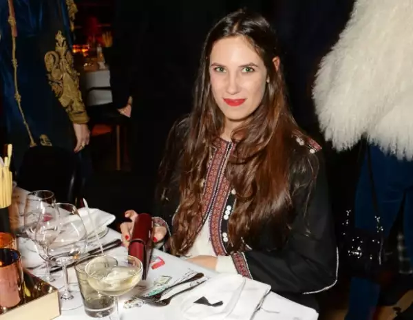 Tatiana Santo Domingo lució muy tranquila en un evento en Londres hace dos semanas .