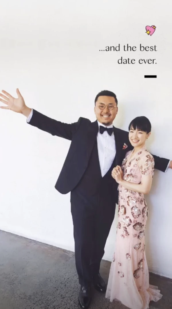 Marie Kondo y su esposo, Takumi Kawahara