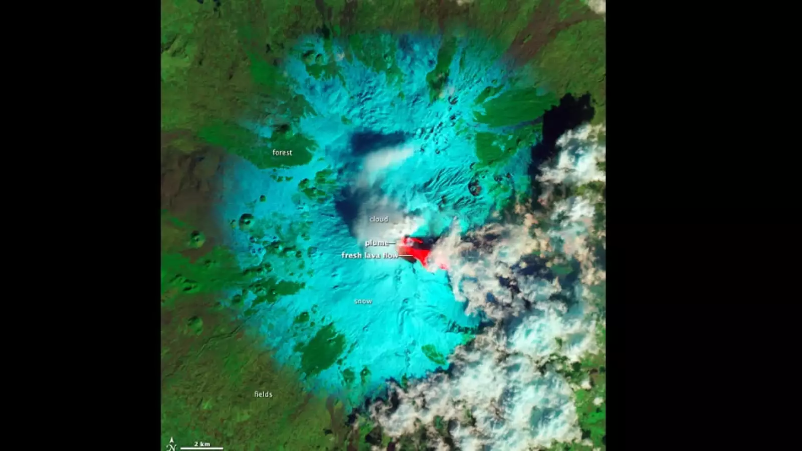 monte etna NASA