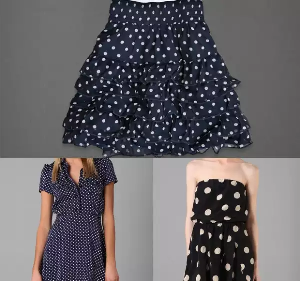 Abercrombie & Fitch tiene una gran variedad de diseños con lunares, así como Chloe Sevigny for Opening Ceremony y Mason by Michelle Mason.