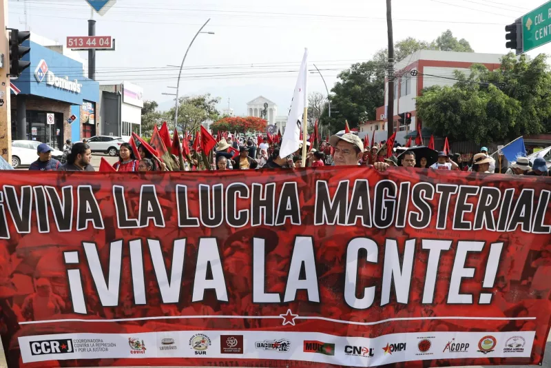 Marcha Apoyo CNTE