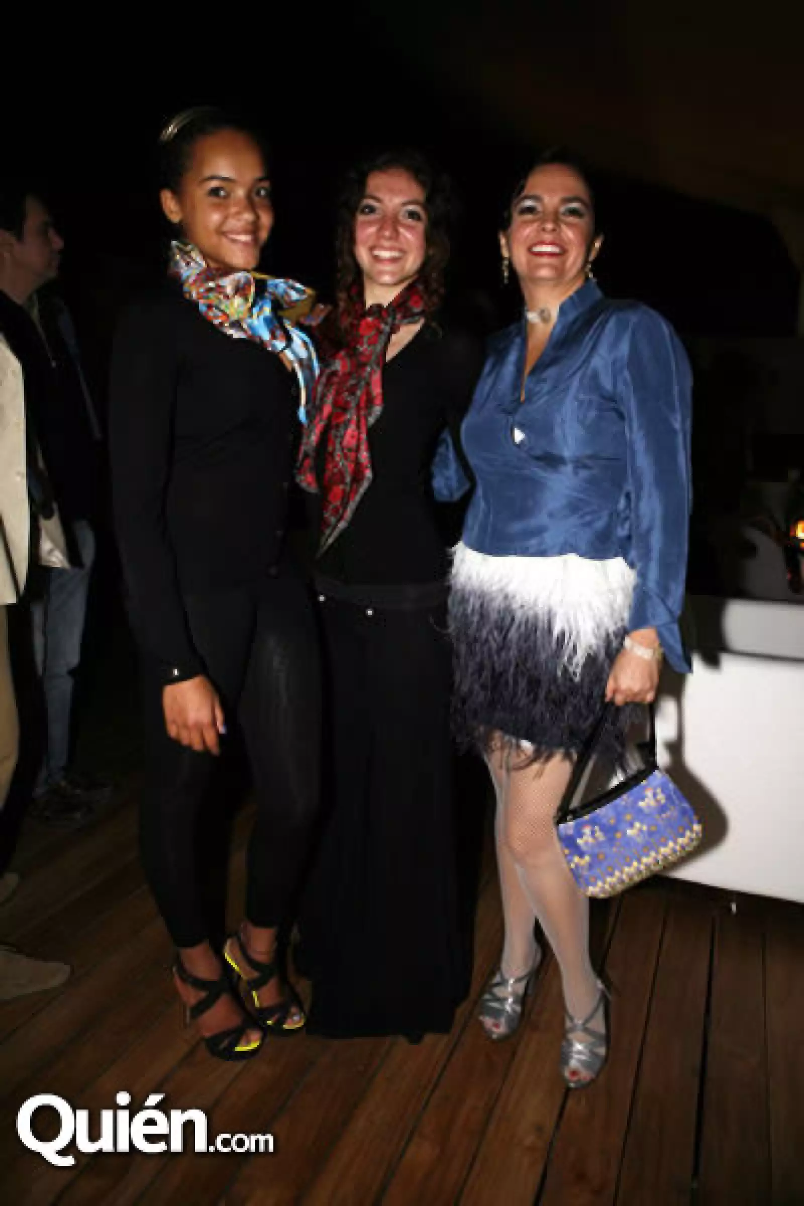 Celia Chabernaud, Aura Figueroa y Verónica González