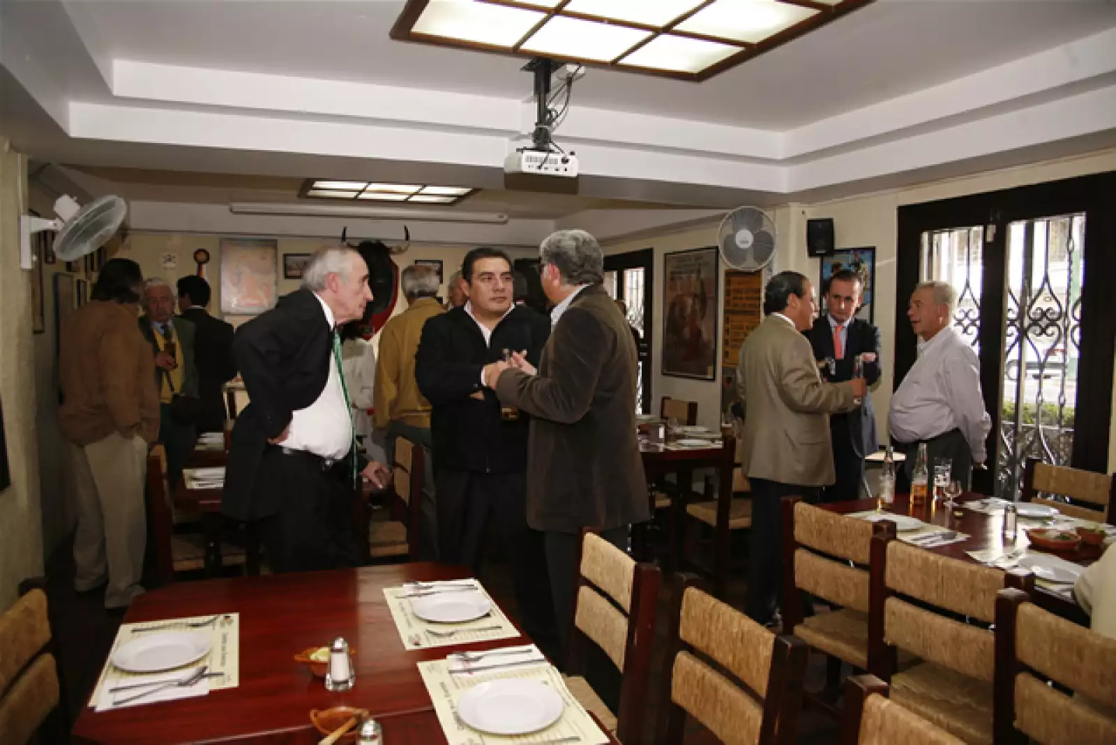 Comida con Pedro Armenadriz