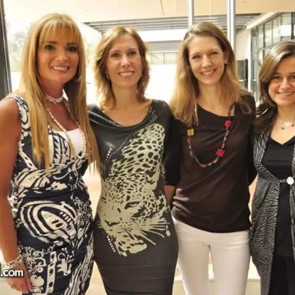 Verónica Lepeley Cambiaso,Ingrid Zambrano,Katia Riegel y Loreto Pons