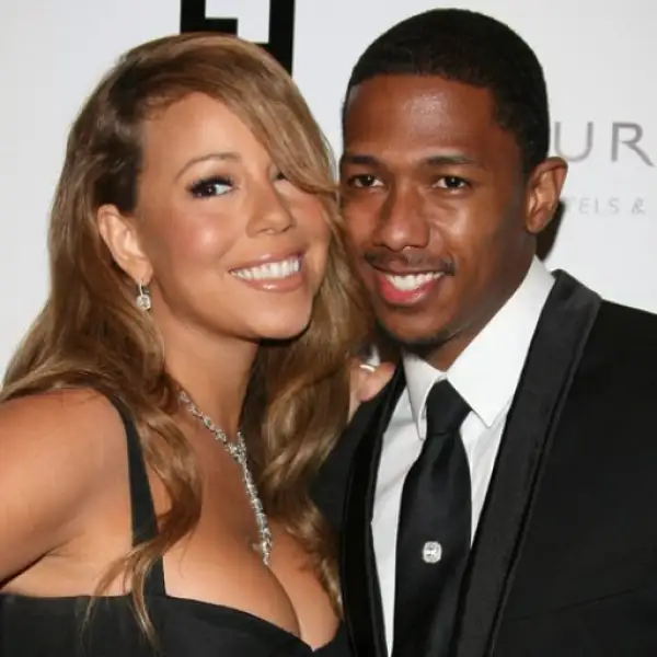 Mariah Carey y su esposo Nick Cannon en la fiesta por la presentacion de la pelicula Precious durante el 62o Festival de Cine de Cannes, Francia.