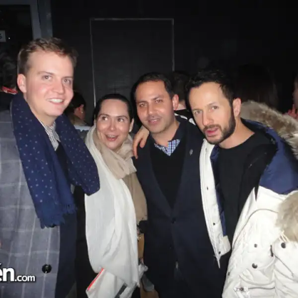 Fabricio Cárdenas, Alexa Rodulfo, Gabriel Rivera Barraza y Oscar Madrazo