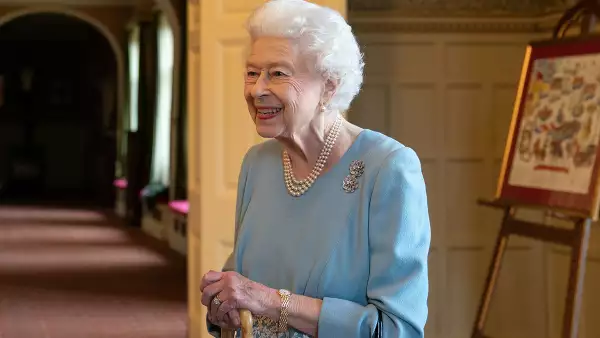 The Queen Hosts A Reception At Sandringham House On The Eve Of Accession Day