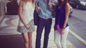A mediados del año pasado cuando Nuria Carte compartió esta foto con su amiga Bárbara y Alejandro.