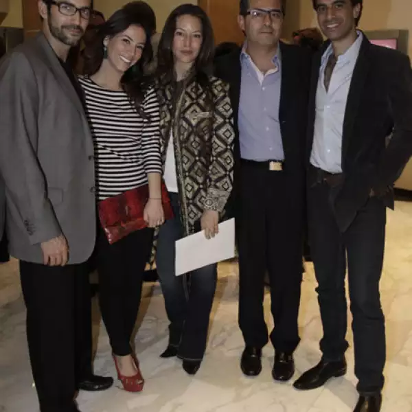 Eamonn Sean, Claudia Lizaldi, Natalia Gil, Luis Xavier Quijano y Sammy Samir