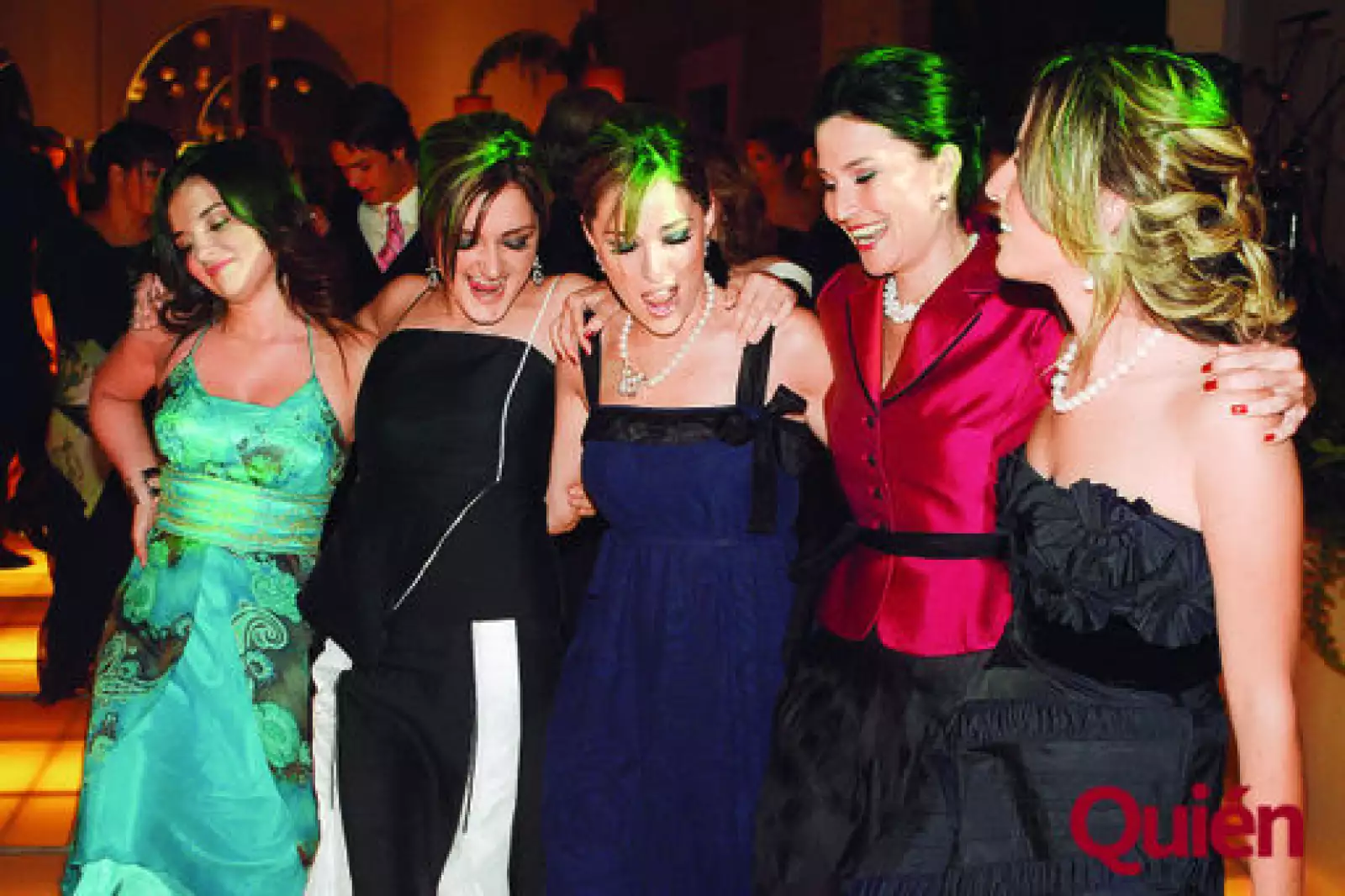 Paulina Quintero, Mireye Vizcaíno, Fernanda Verea, Bambi Watanabe, Shantal Verea.