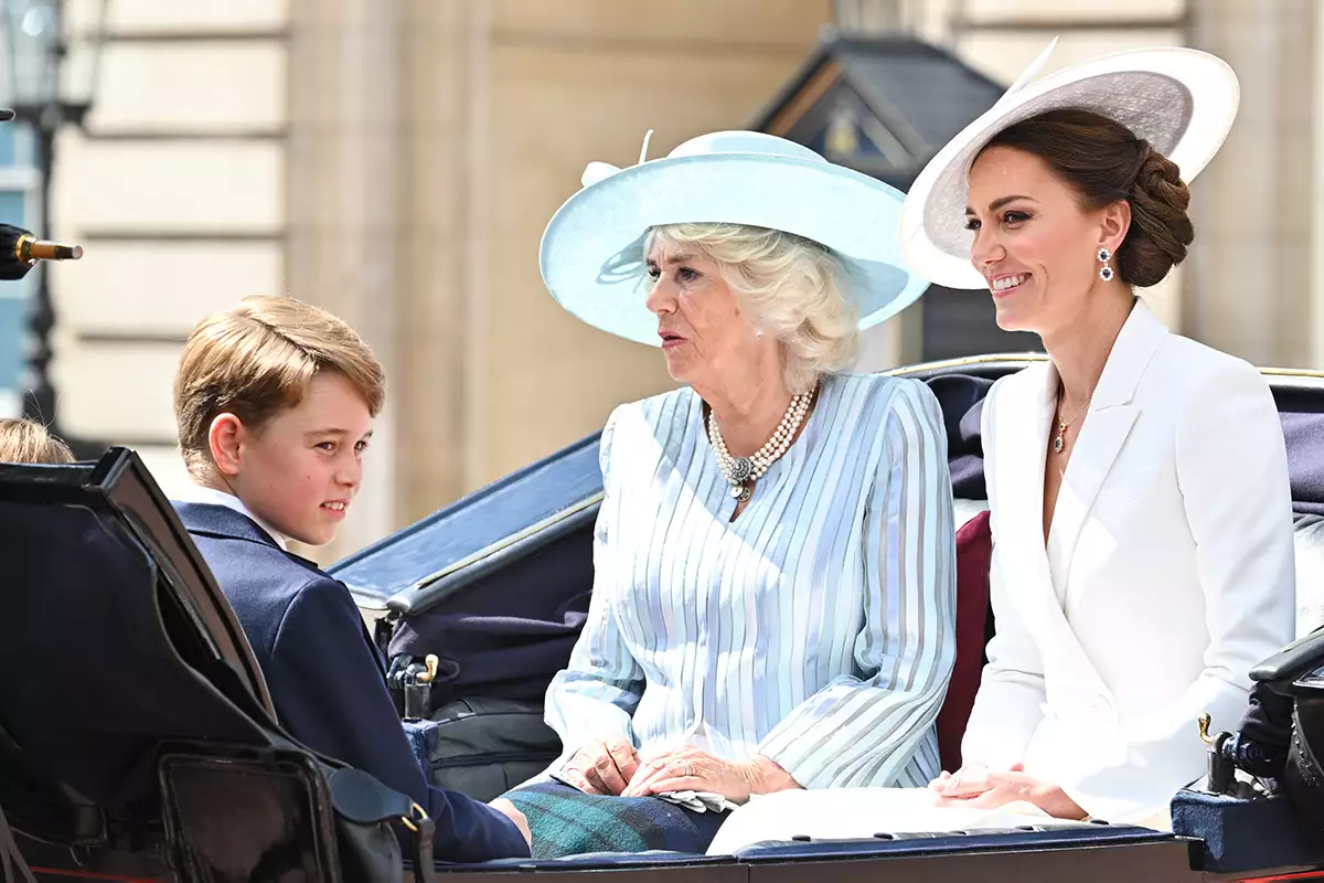 Trooping The Colour - The Queen's Birthday Parade, London, UK - 02 Jun 2022