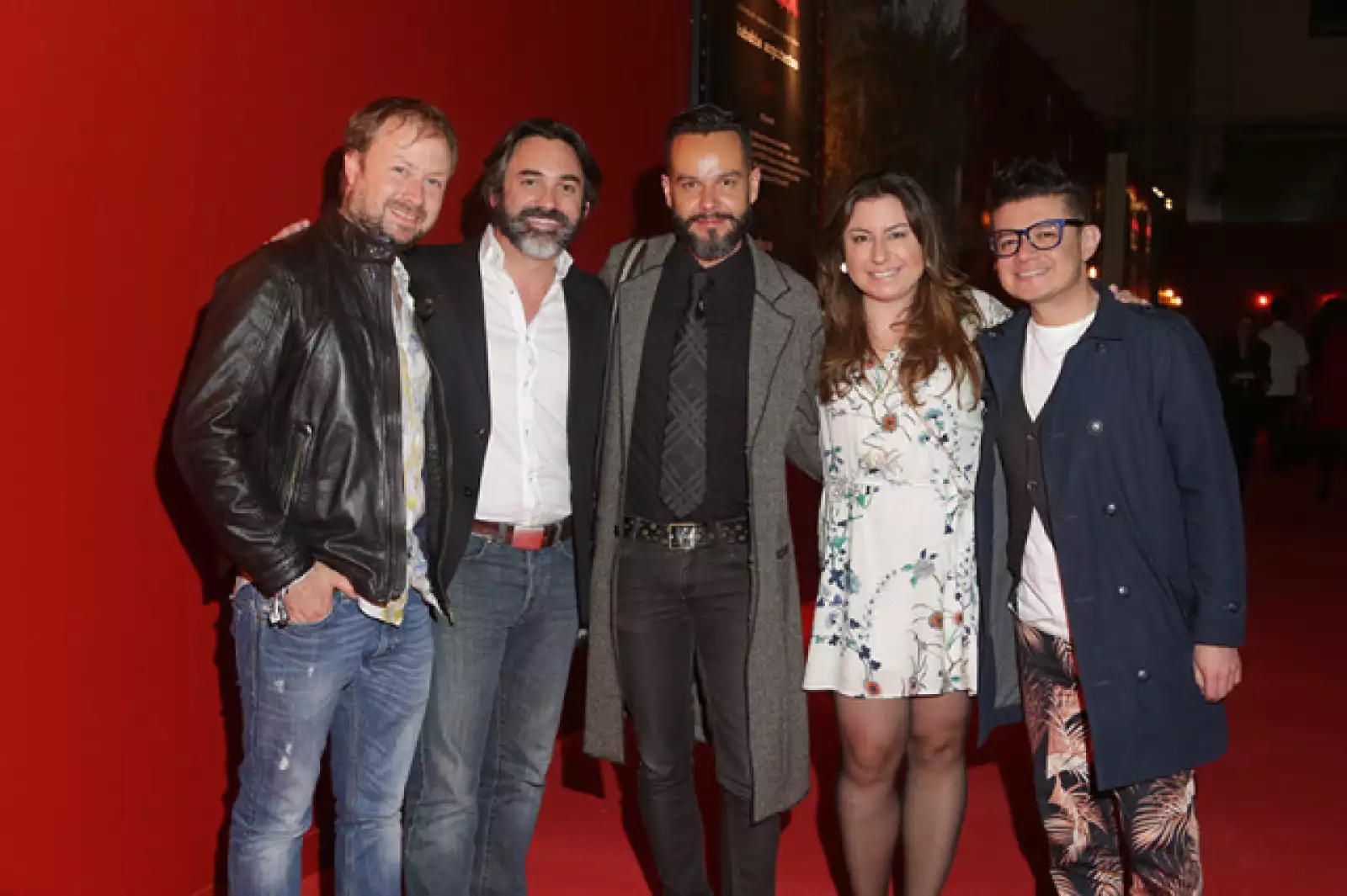 Santiago Misoya, Eduardo García, Jorge Medina, Elizabeth Gómez y Rulo del Alto