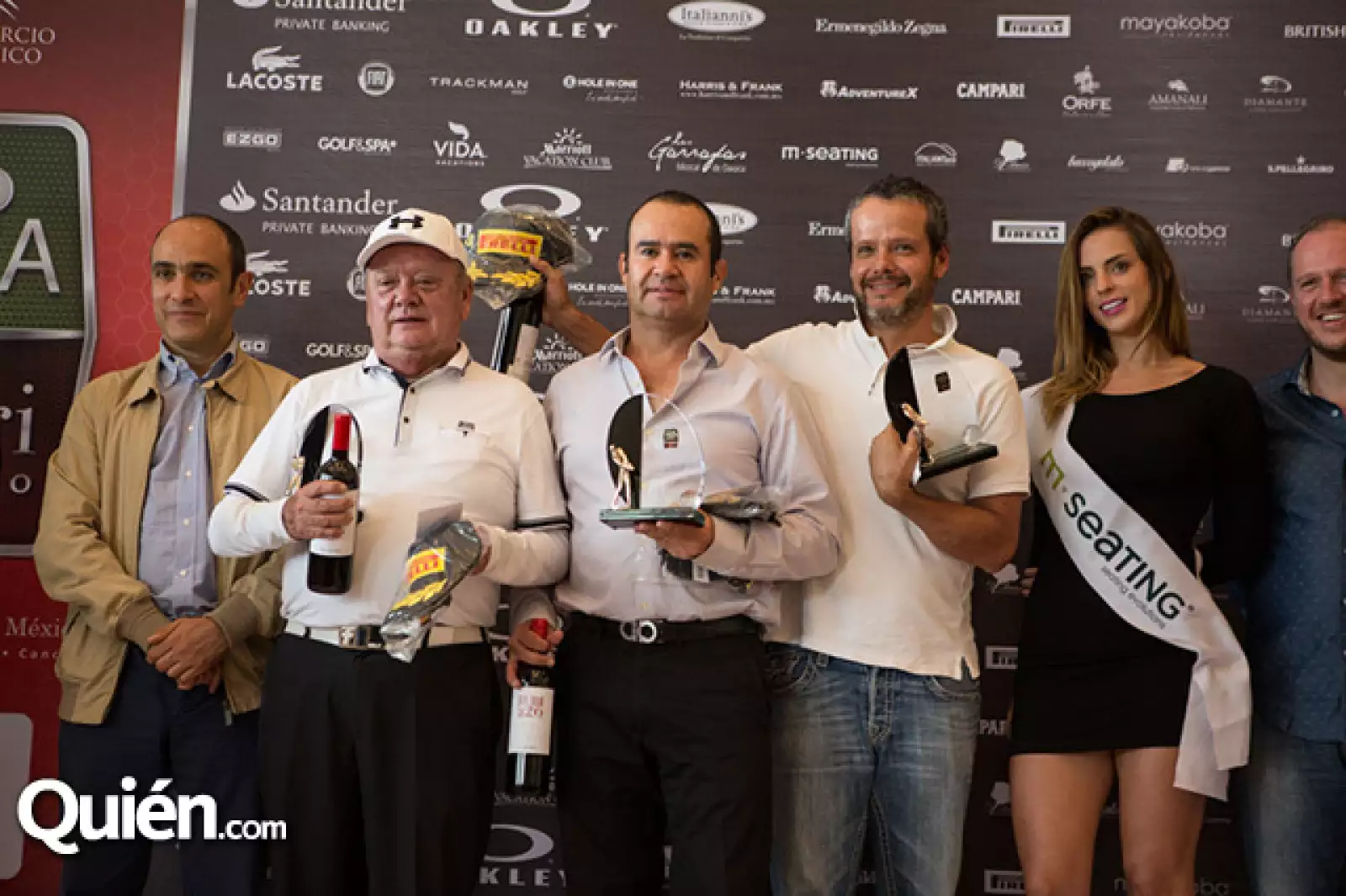 Felipe Becker, Ricardo Carrasco y Luis Becker