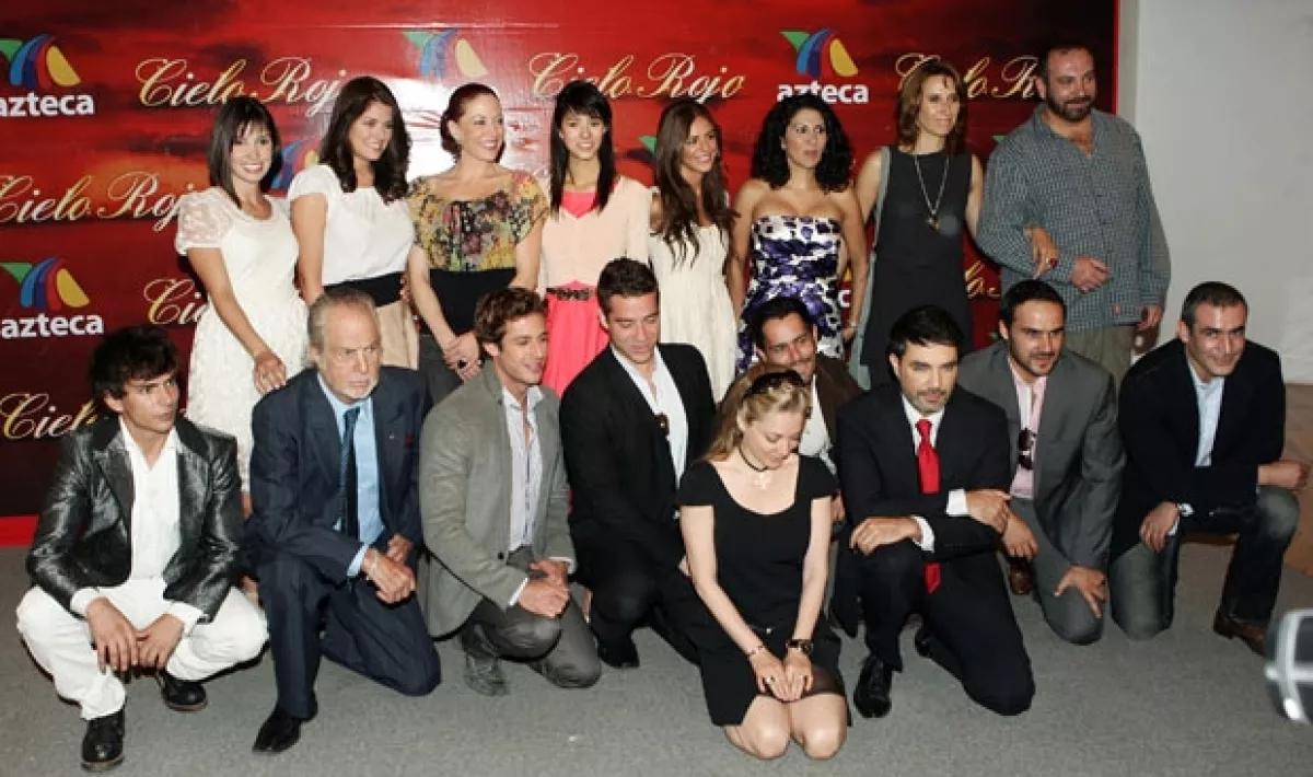 El elenco de Cielo Rojo fue dado a conocer el día de hoy, luego de la misa.