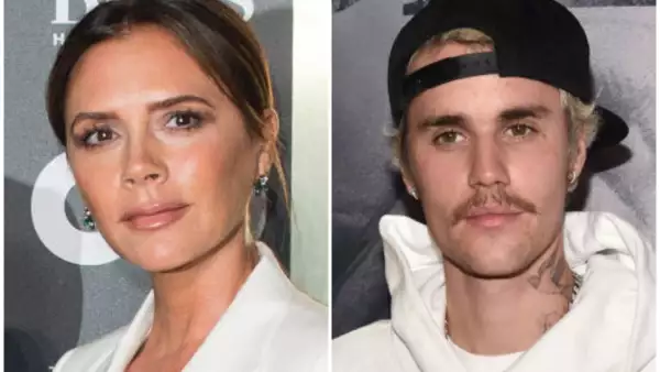 Victoria Beckham y Justin Bieber