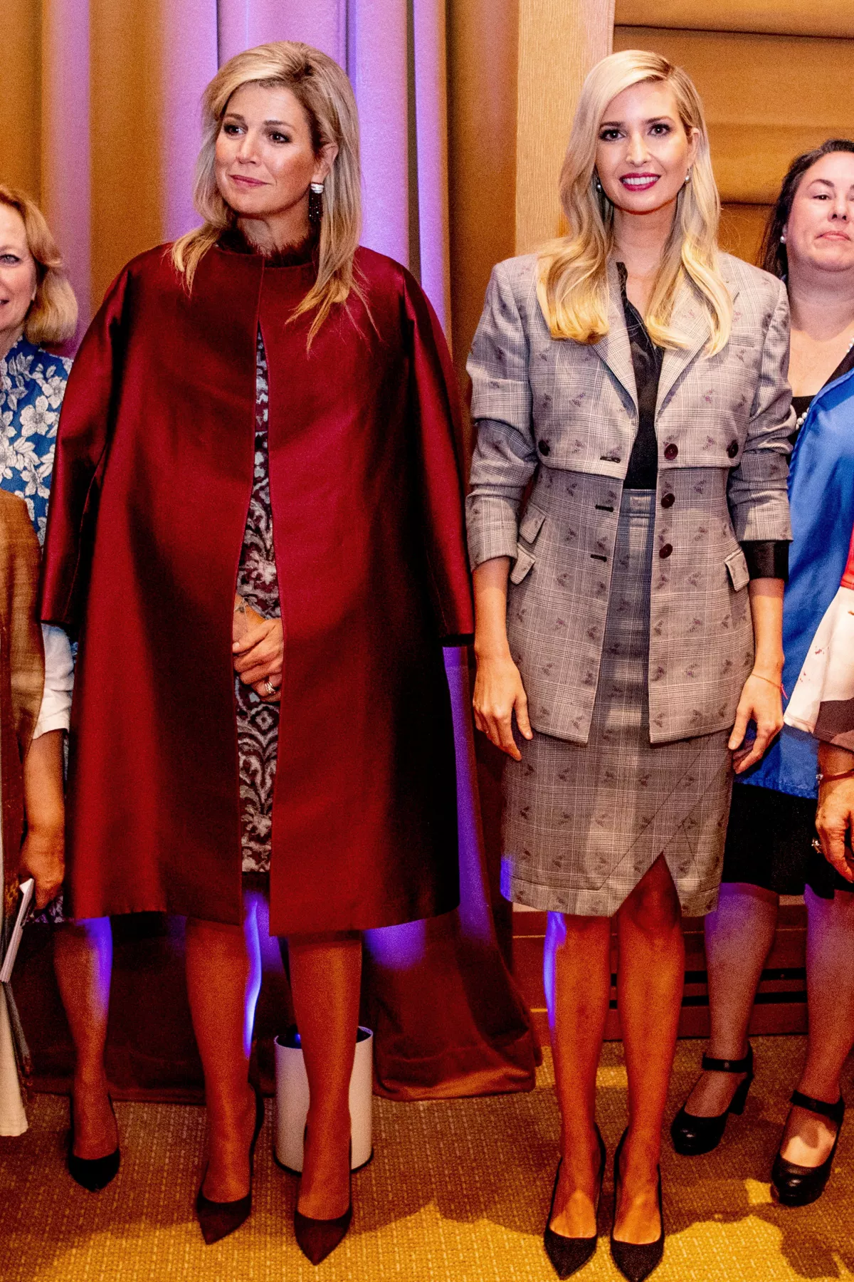 El gran estilo de la hija de Donald Trump y la reina consorte 