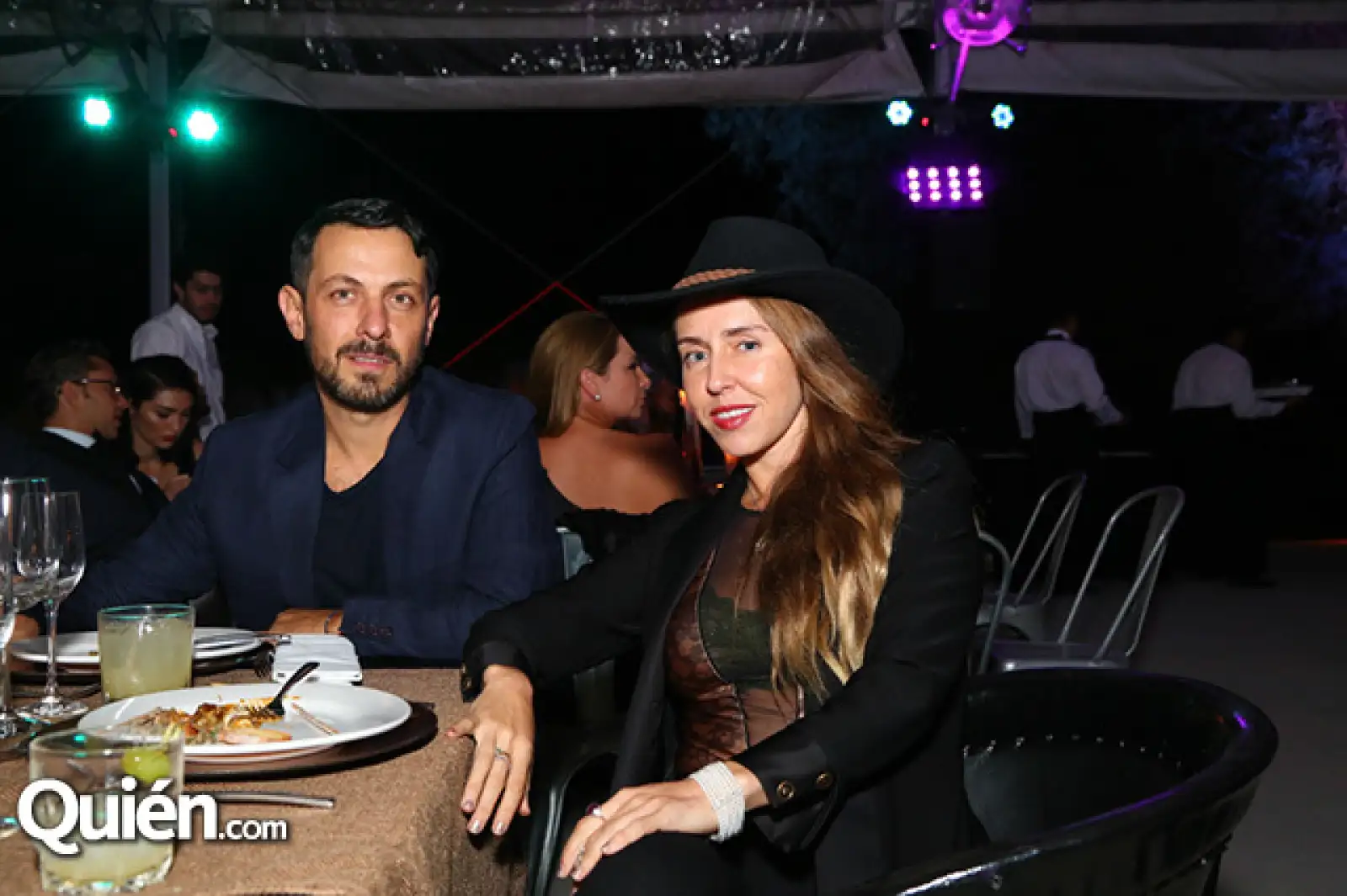 Javier Laverie y Alana Savoir
