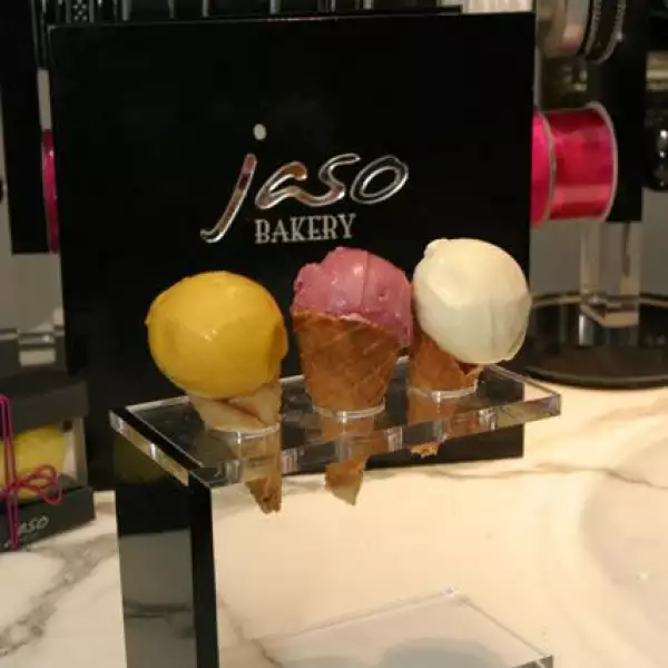 Muestra de helados y postres