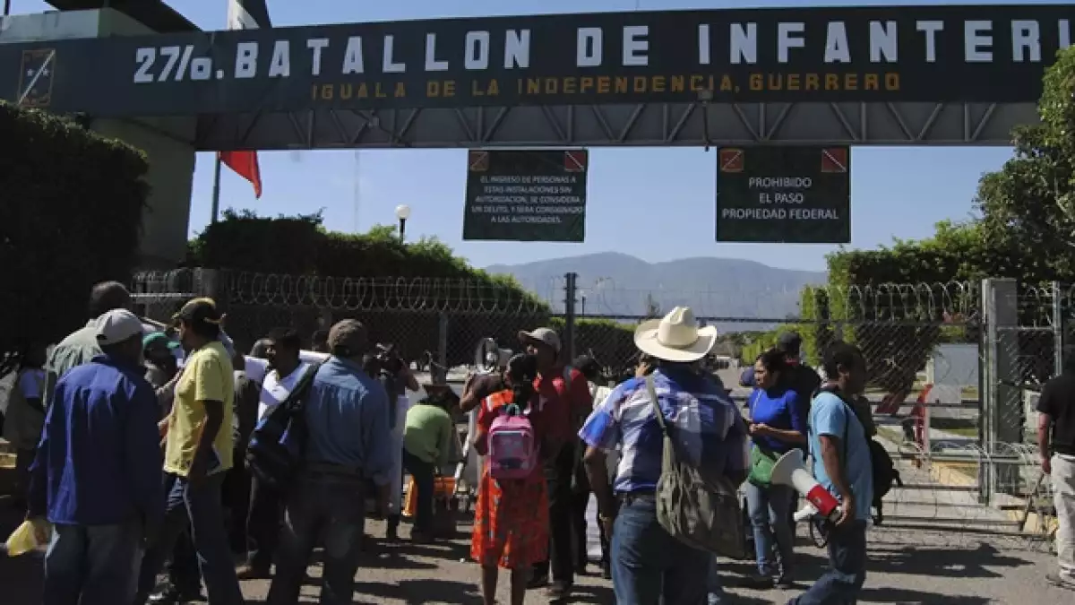 Cuartel protesta Guerrero