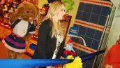 Heidi Balvanera durante el evento.