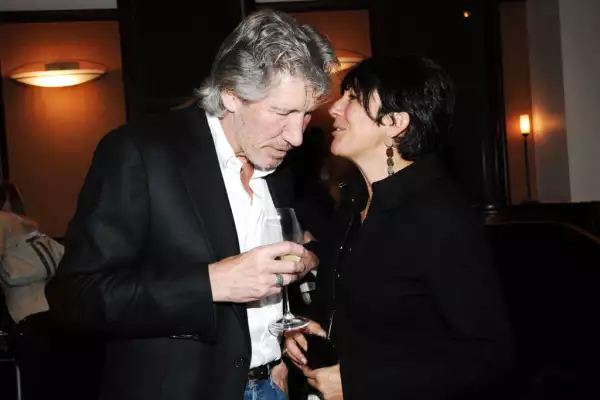Roger Waters y Ghislaine Maxwell