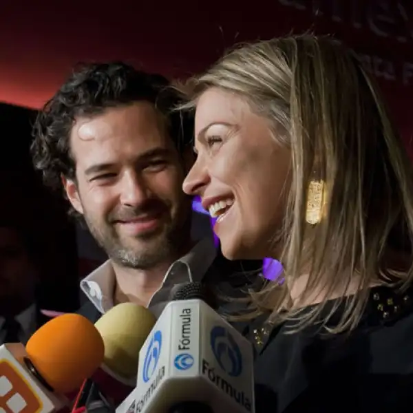 Emiliano Salinas y Ludwika Paleta.