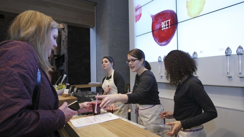 empleados de Evolution Fresh
