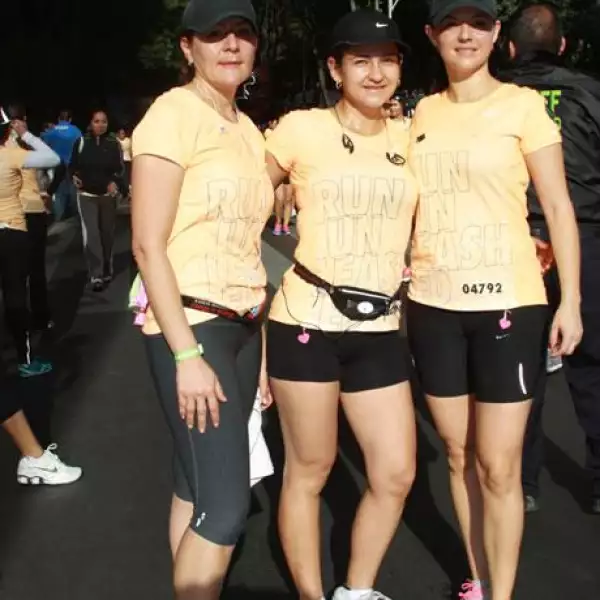Patricia Martínez, Hayde Showell y Brenda Castillejos