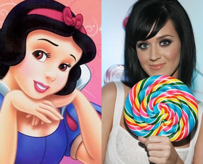 Blancanieves y Katy Perry