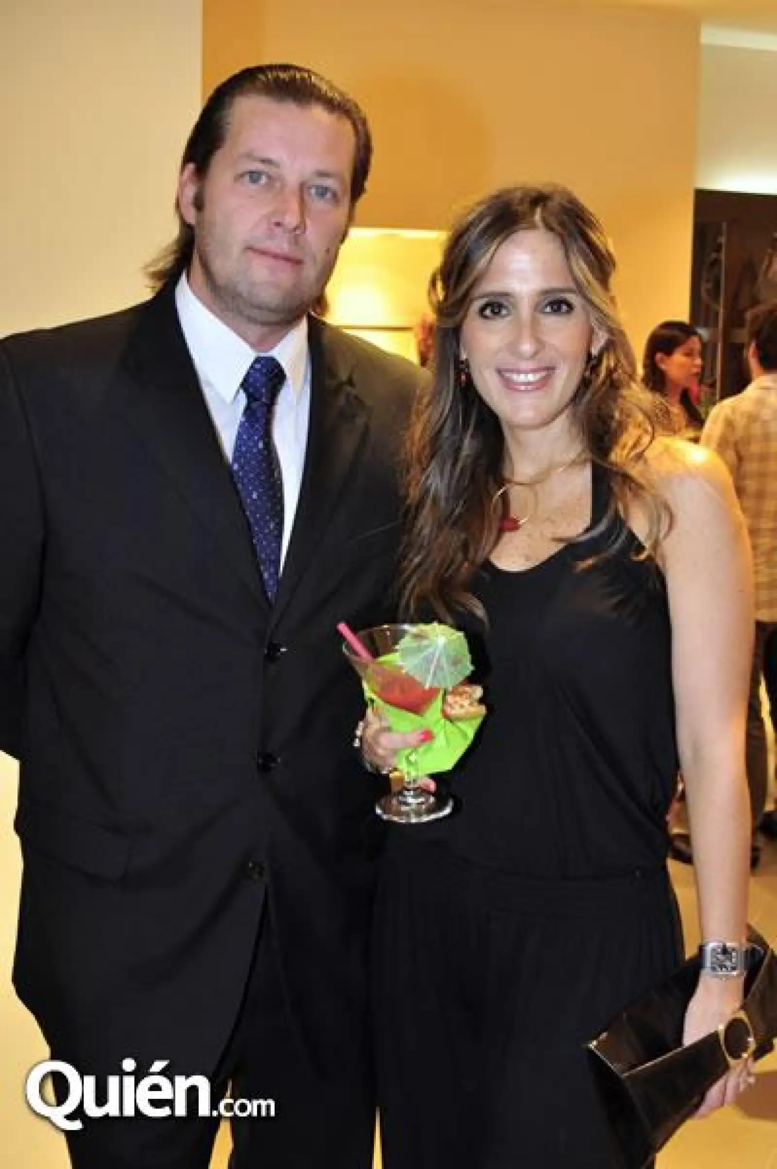 Oscar Stadelmann y Jessica Balderrama