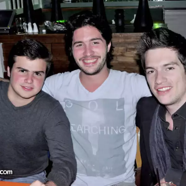 Rodrigo Rubio El Sobrino,Tacio Cruz El Mini y Gus Fernández