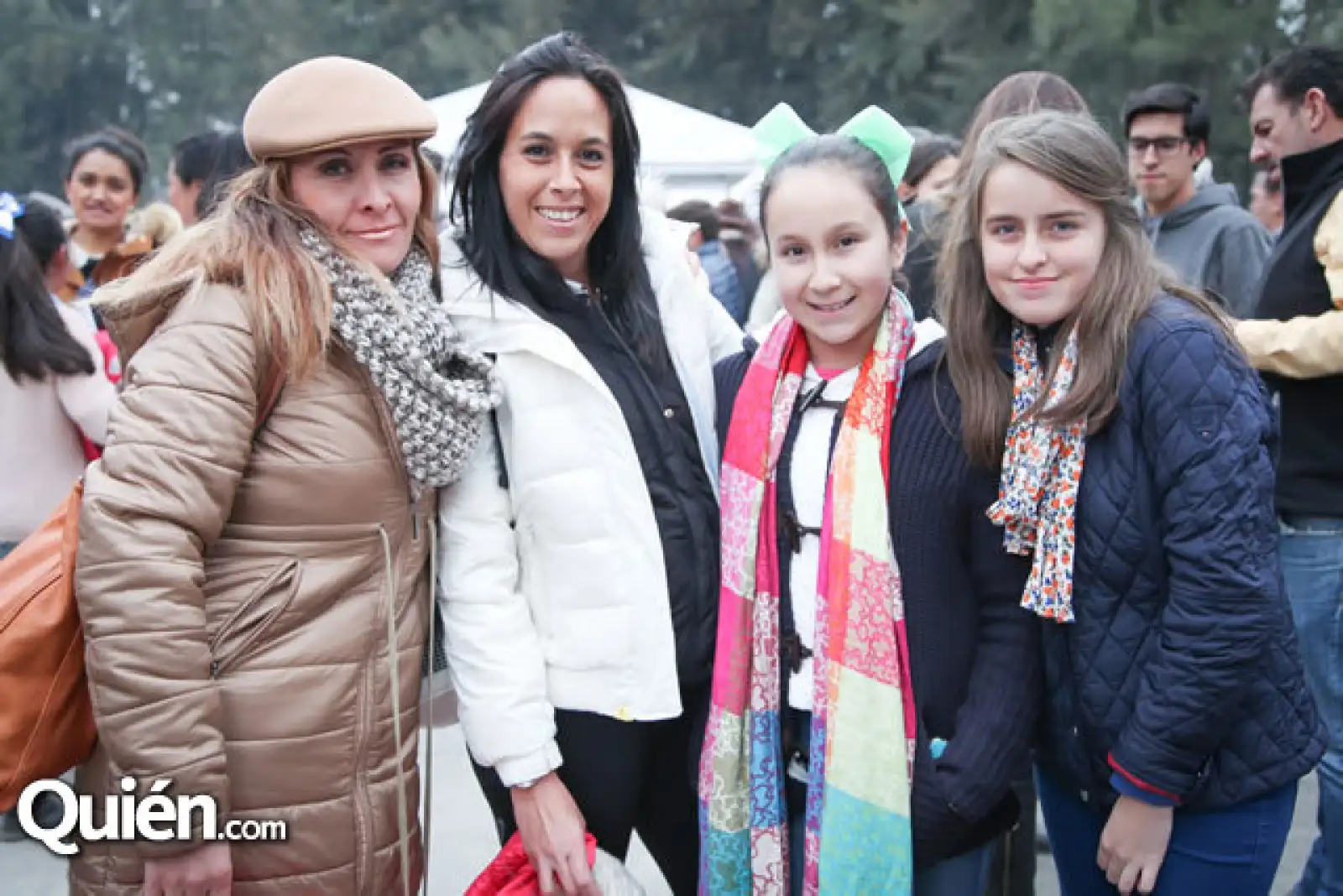 Liliana Sepúlveda, Cecilia Vázquez, Valentina Barrera y Maru Macías