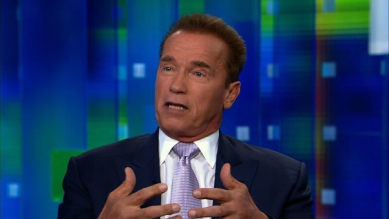 Arnold Schwarzenegger con Piers Morgan Tonight